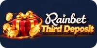 Rainbet sportbook Third deposit